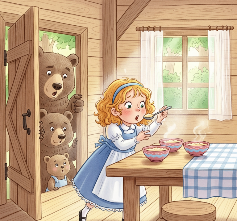 Goldilocks ve Üç Ayı Masalı Oku (Eğlenceli Hikaye) Goldilocks ve Üç Ayı Masalı Oku (Eğlenceli Hikaye)